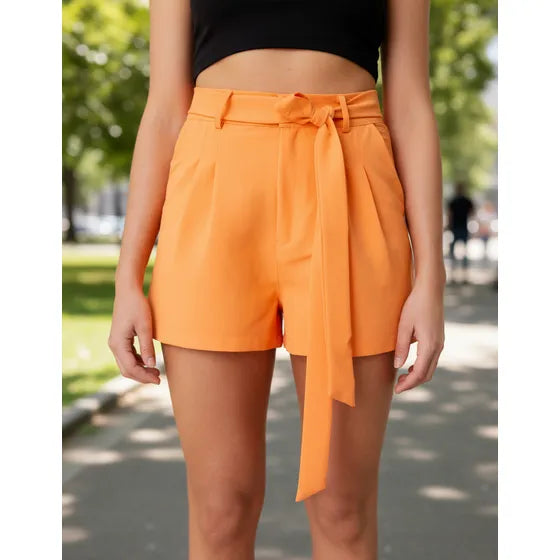 Short Sastrero Pantalon Corto Mujer Pilar Bermudas De Vestir
