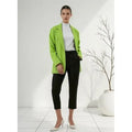 Blazer Chic Indiana Saco Mujer Bolsillos Elegante
