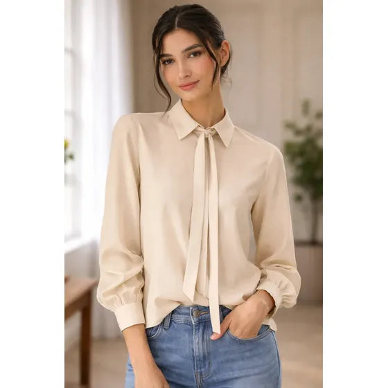 Camisa Mujer Manga Larga Chic Day