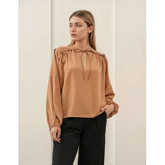 Blusa Mujer Carlita Chic Twil Moda Tendencia Mujer