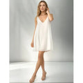 Vestido Corto Mujer Fibrana Escote En Espalda
