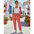 Pantalón Sastrero Elian Premium Creppe Tiro Alto Y Pinzas